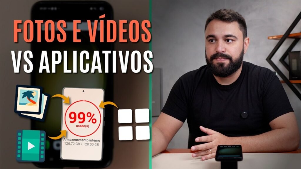 POR QUE FOTOS E VÍDEOS OCUPAM MUITO ESPAÇO NO ARMAZENAMENTO DO CELULAR?