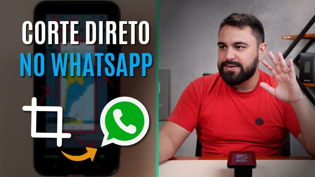COMO CORTAR UMA FOTO PARA ENVIAR NO WHATSAPP
