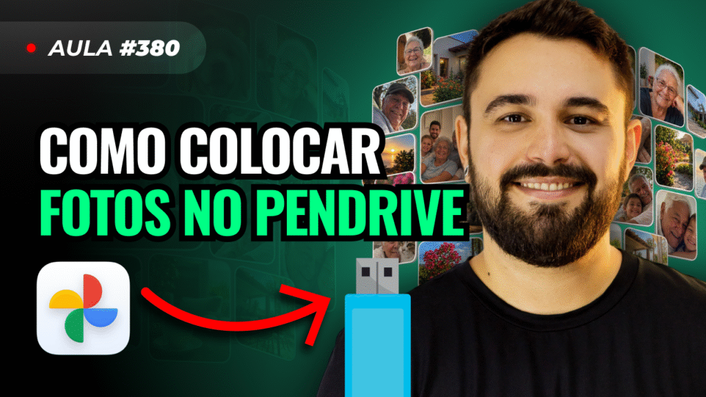 AULA #380 - COMO TRANSFERIR FOTOS DO CELULAR PARA UM PENDRIVE