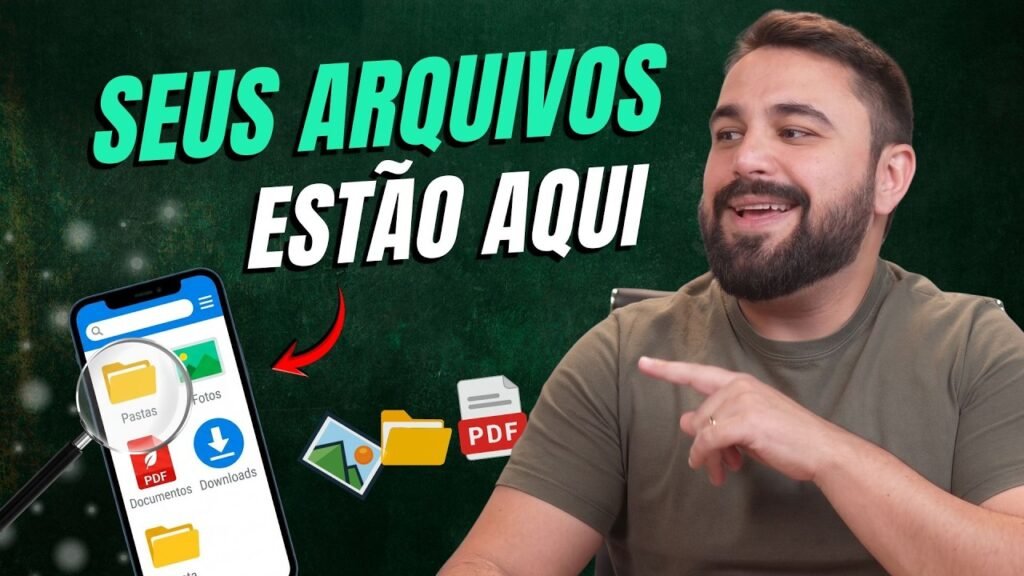 Como ENCONTRAR QUALQUER ARQUIVO no CELULAR: fotos, documentos e downloads